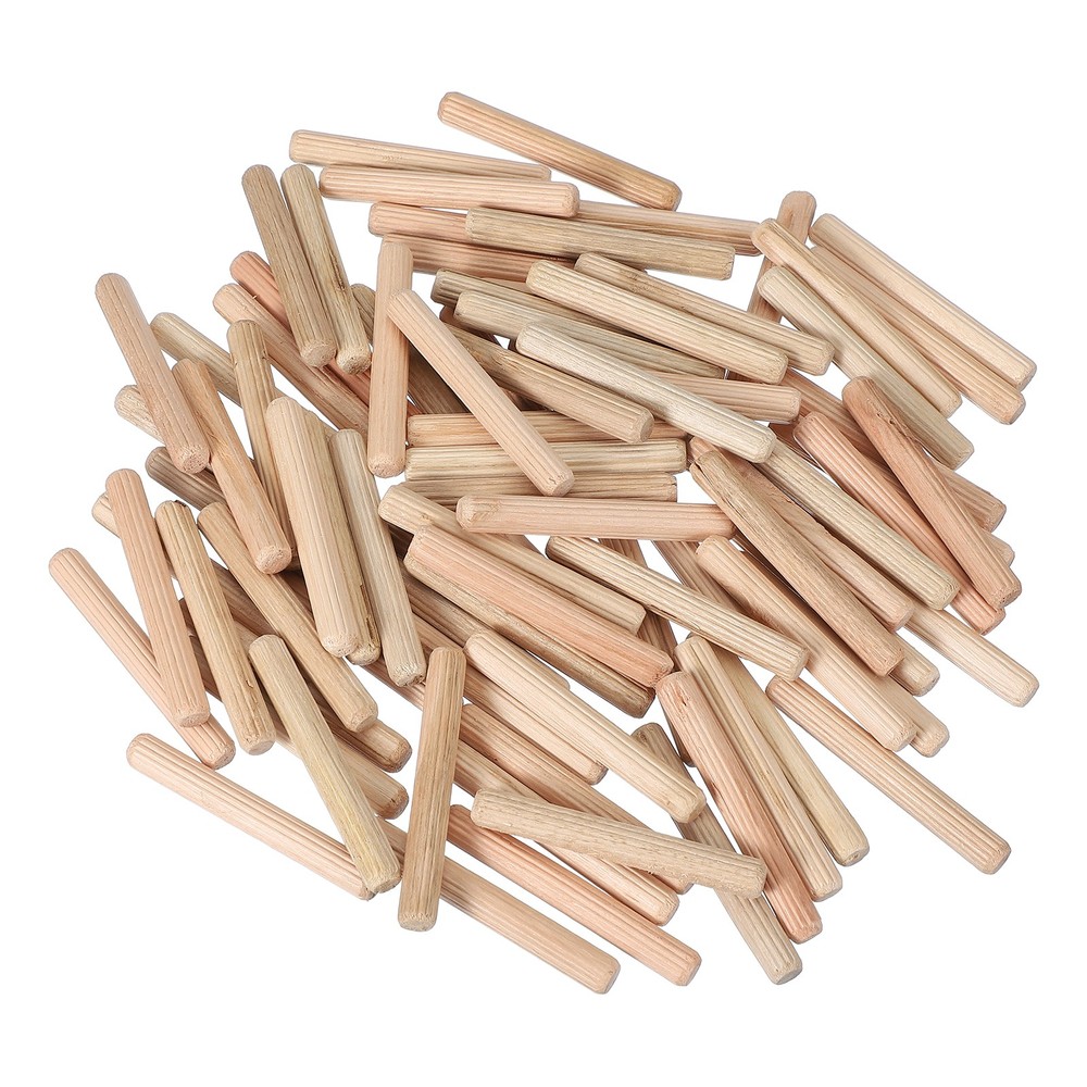 Wooden Dowel Pins 5/16″ x 2-3/8″ (8mm x 60mm) Straight Dowel Rods Count 120