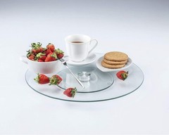 Handy Helpers Bulk Buys Tempered Glass Lazy Susan