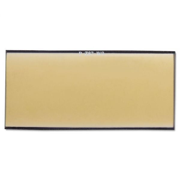 Shade 11 Welding Helmet Gold Filter Glass Lens 2×4.25 2×4 2 X 4