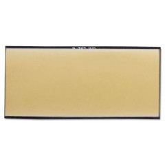 Shade 11 Welding Helmet Gold Filter Glass Lens 2×4.25 2×4 2 X 4