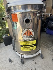 Air Gas International AV-15APSS Pneumatic Hazardous Site Canister Vacuum