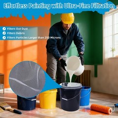 10 Pcs Paint Strainer Bags 1 Gallon- Premium Nylon Paint Filter with Elastic …