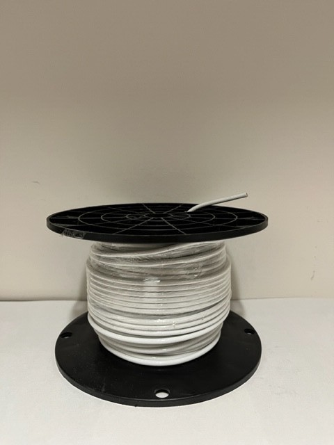 Mil-Spec high temperature wire 14 Gauge White Tefzel M22759/16-14-9 150C 600V