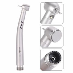 AZDENT Dental High Speed Handpiece LED/ No LED Push Button Turbine 2/4 Holes