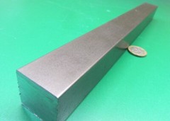 Square 4140 Alloy Steel Annealed Bars, 1 1/8″ x 1 1/8″ Wide x 24″ Length