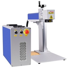 US Ship JPT M7 200W Fiber Laser Marking Machine Metal Steel Color Marker Engrave