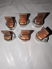 NEW LOT OF 6 GENUINE BUSSMANN BUSS No. 616 REDUCERS 3 PAIRS