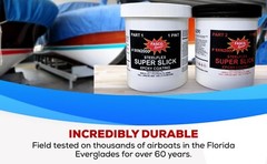 Super Slick 2000 Epoxy Bottom Coating for Airboats, Jet Ski’s, etc.: Quart Kit
