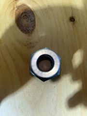 Pipe Adapter: 1-1/16 -12 X 3/4” Male Thread. Straight Thread O-ring X Male Nptf