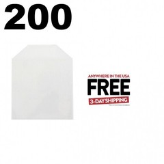 200 CPP Clear Plastic Sleeve with Flap – Fits Blu-ray Case Artwork Only 2-3 DAYS