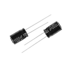 1000uF 10V Electrolytic Capacitor 8x12mm 20pcs MFD 10 Volt 0.32×0.47in Aluminum