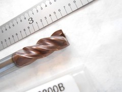 NEW M.A. FORD USA 8MM DIA. X 19MM LOC X 63MM OAL 4FL. CC CARBIDE SQUARE END MILL