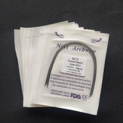 Dental Orthodontic Super Elastic NITI Arch Wires Round Natural Form Arcs Wire