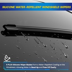 5 PLUS Silicone Wiper Blade Set 26/20/14 for Subaru Ascent 2019–2023
