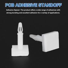 25 Pcs Adhesive PCB Spacer Support Height 0.62″ Fits PCB Hole Dia 3mm to 3.2mm