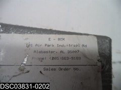 1PB E Box Type 12 Painted Standard Push Button Box