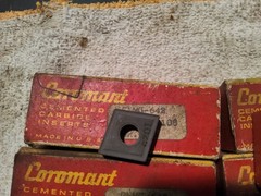 10 NEW SANDVIK CNMG 642 CARBIDE INSERTS GRADE: 1025. SWEDEN MADE