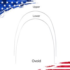 AZDENT Dental Orthodontic Brackets Braces /Supper Elastic Niti Arch Wires