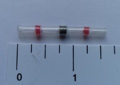 HEAT SHRINK SOLDER SEAL BUTT WIRE CONNECTOR SPLICE TERMINAL WATERPROOF