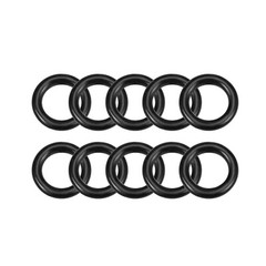 O-Ring Cord Thickness 1.2mm x OD 5mm – 50mm Sealing Rubber Ring Black NBR 70