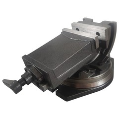 5 inch Tilting and Swiveling Milling Vise Milling Machine Vise with Base Bench