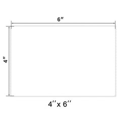 4″ x 6″ Direct Thermal Shipping Labels 450/Roll for Zebra ZP450 505 2844 Eltron
