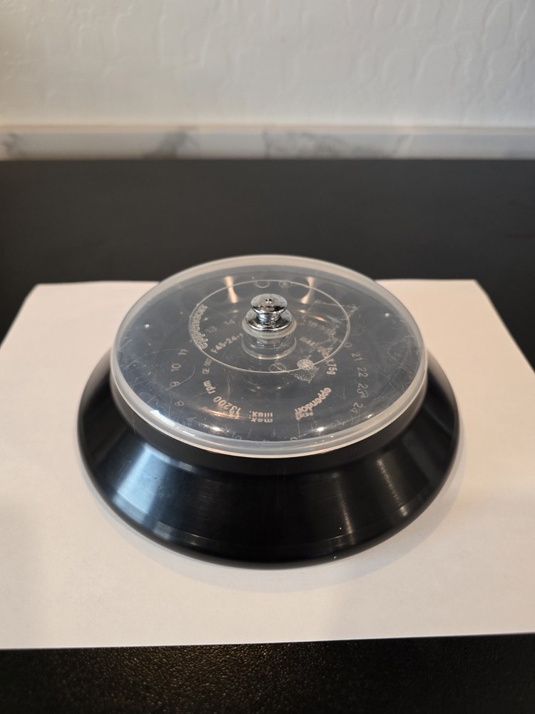 Eppendorf FA-45-24-11 Fixed Angle Rotor 24x 1.5/2.0mL w/ QuickLock Lid 13,200RPM
