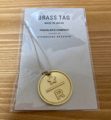 TRAVELER’S company Starbucks Reserve Roastery Tokyo Brass Tag Limited Edition