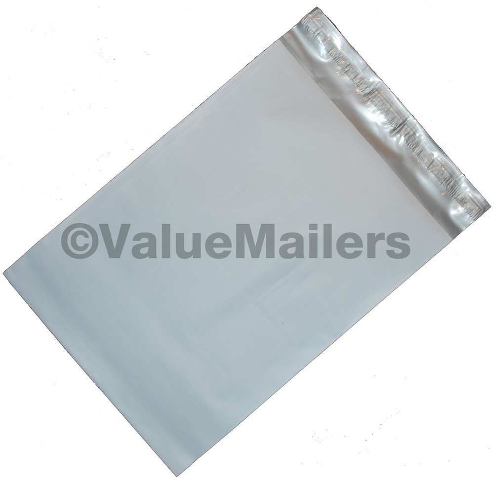 200 Poly Mailers Envelopes 12X15.5 Self Seal Plastic Bags Matte Finish 2.7 Mil