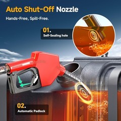 Cordless Fuel Transfer Pump Battery Powered 21V Electric Diesel Kerosene Pump