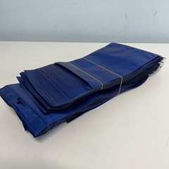 98 Mylar smellproof Clear window Blue resealable bags 7×4.75 (entire bag) 98-Cou