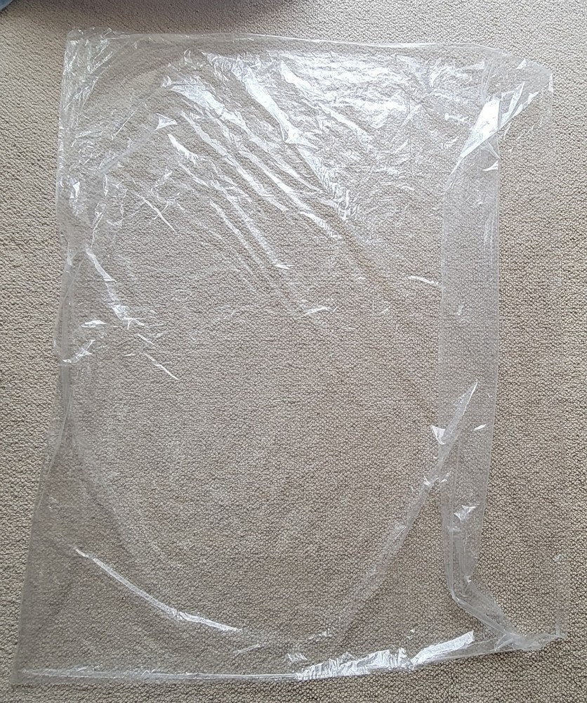 Large Clear Plastic Protection Cover Storage Furniture Bag 48″ x 60″ QTY 3 Bags