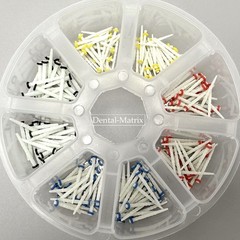 Dental Glass Fiber Post Teeth Restorative Refill Screw 1.2 1.4 1.6 1.8mm Posts