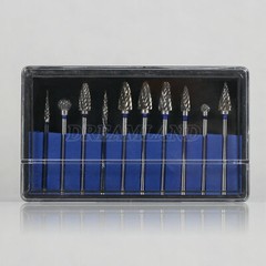 10x Denta lTungsten Carbide Dental Acrylic Bur Drill 2.35mm Fit Teeth Handpiece