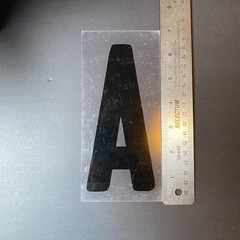 279 Outdoor Sign Condensed Flexible Flex Sign Letters Numbers 6″ on 6 7/8″ Set