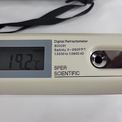 SPER Scientific 300031 Digital Refractometer With Case & Pipette Tested READ