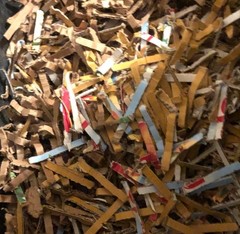 3lb Eco Packing Fill Recycled Shredded Cardboard Cushion for Shipping