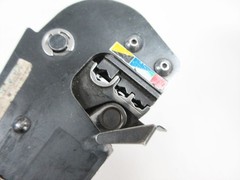AMP 59824-1 HAND CRIMP TOOL TETRA PIDG PLASTI-GRIP FASTON # 22-10 AWG TYCO