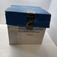 925 Blank 9.5×11 Inches Continuous Feed Word Processing & Computer Paper