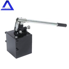 Hydraulic Piston Hand Pump 1.5 Cid 5 Quart With Release Knob For Single-Acting