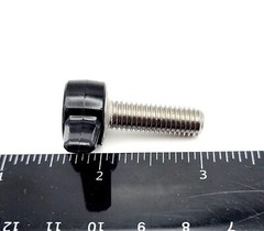 M8 x 25mm Thumb Screw T Bolts Black Clamping Tee Wing Knob Stainless 8mm Metric