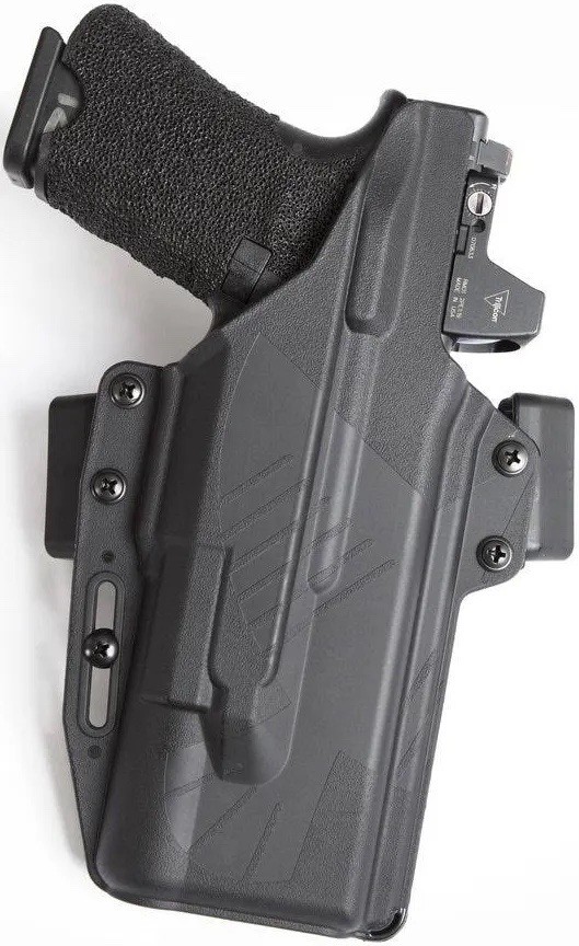 NEW Raven Concealment ‘Perun’ OWB Holster, RH, Color: Black, Model Fit: Glock 19
