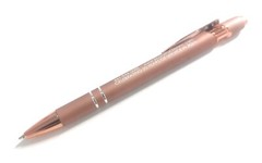 10ct Lot Misprint Metal Retractable Softex Stylus Pens: Rose Gold w/Rose Gold