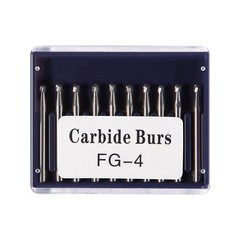 Dental Midwest Friction Grip FG #4 Round Carbide Burs 100/Pk