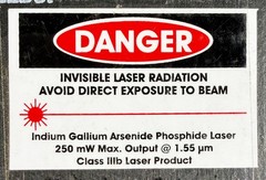 Nuphoton Erbium Doped Fiber Amplifier laser 250 mW 1.55um Class lllb NP2000 EDFA
