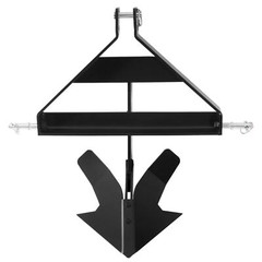 For Category 1 3 Point Quick Hitch Tractors Plow Black Raw Middle Buster Steel