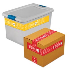 UBMOVE Multi-Colored 2 Bedroom Labeling Tape Packing Tape