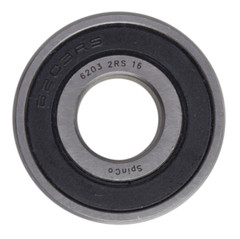(6 Each) 6203-2RS-16MM Sealed Radial Ball Bearing 16X40X12 SpinCo