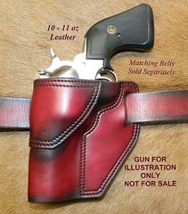 Gary C’s Avenger OWB Left Hand “XH” Holster RUGER NM Blackhawk 3-3/4″ Leather