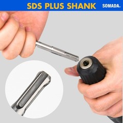 SOMADA 1/4-Inch x 6-Inch SDS Plus Drill Set of 10 Pcs SDS-Plus Rotary Hammer …